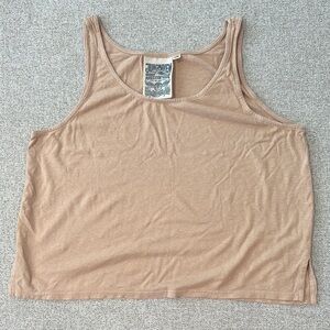Jungmaven Sophie Peachy Crop Tank Top Relaxed Fit